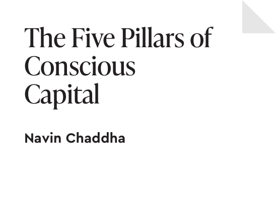 The Five Pillars of Conscious Capital